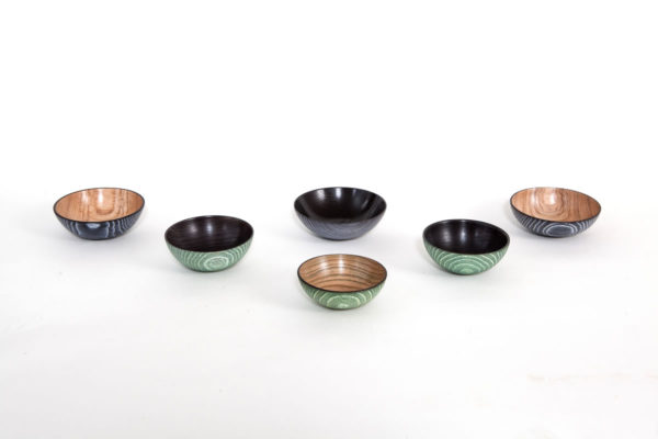 Coloured Bowls - Ebonised or Natural interior - Image 6