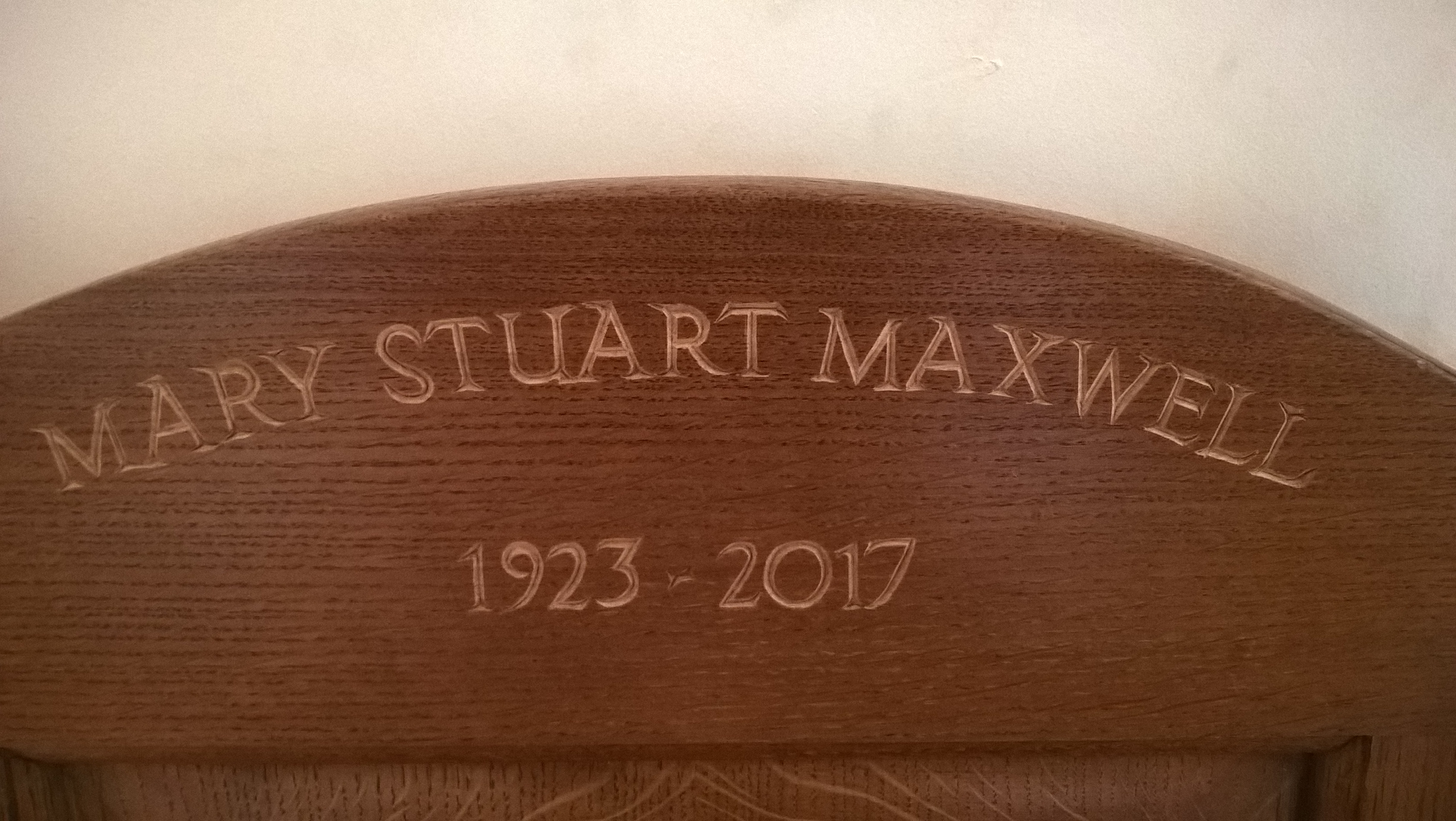 Lettercarving